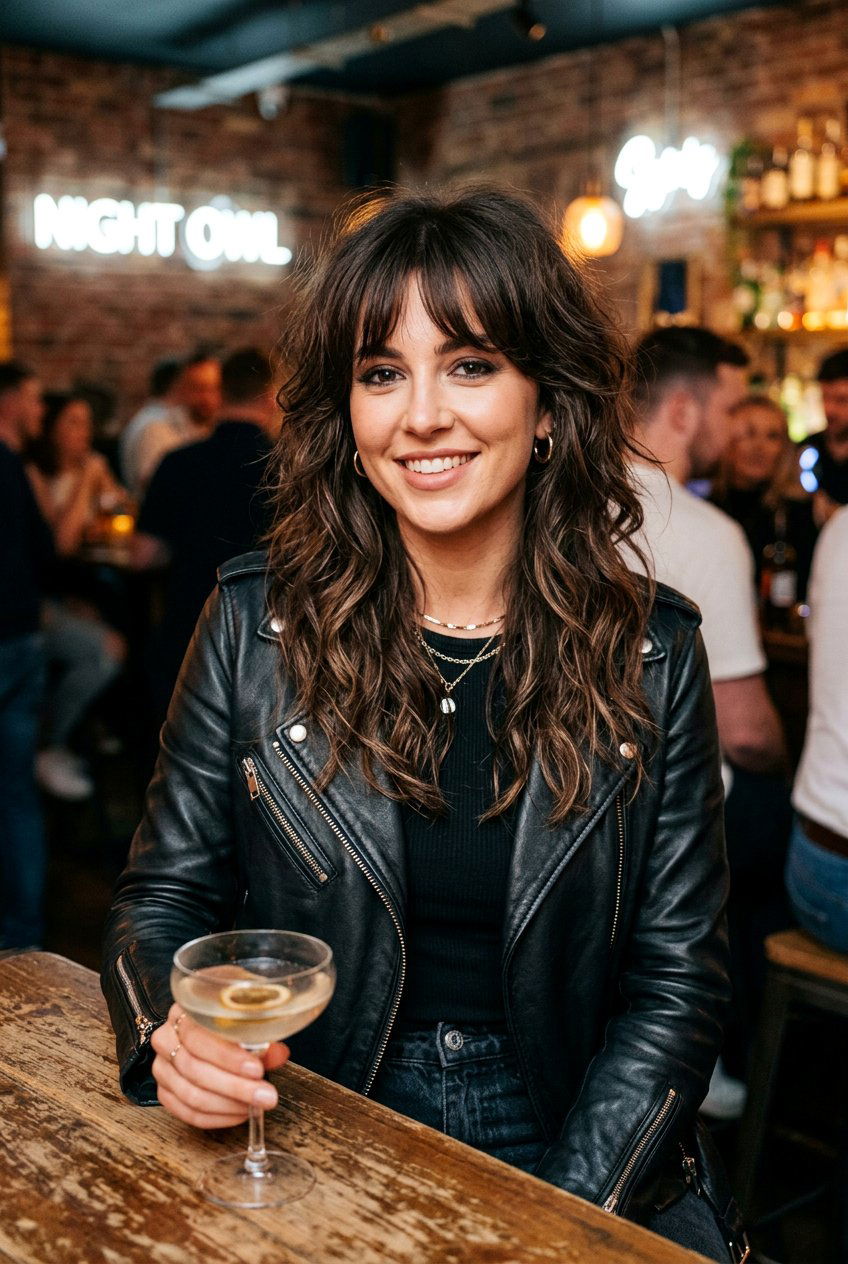 Long Shag Night Out Hairstyle - 20 girls night out hairstyles - 20 girls night out hairstyles