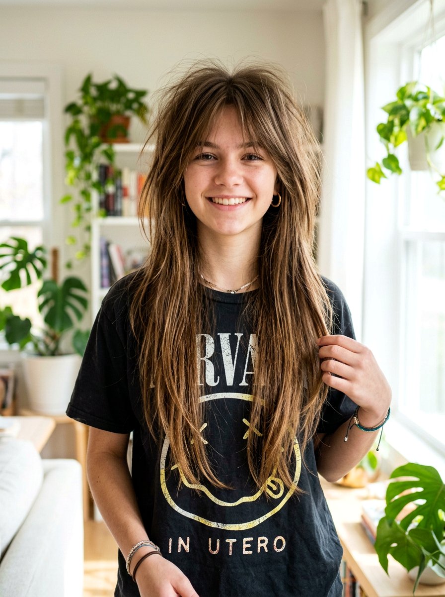 Long Shaggy Straight Layers - 20 teen girls long straight layers haircut - 20 teen girls long straight layers haircut