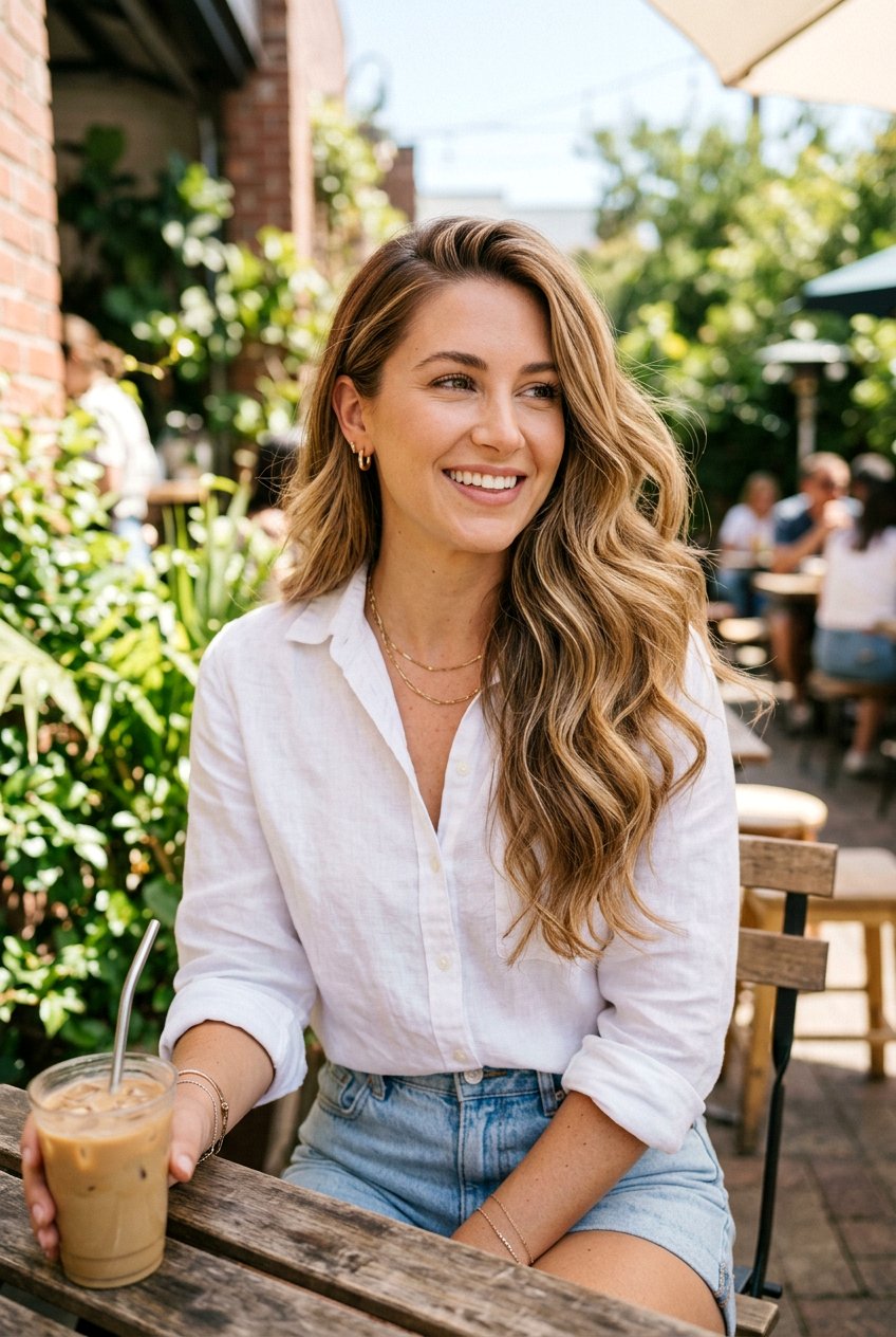 Long Side Part Loose Waves - 20 glamorous side part waves - 20 glamorous side part waves