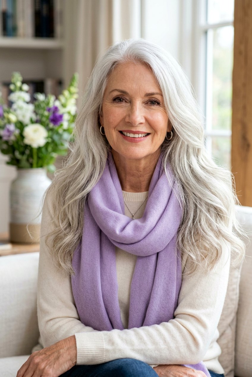 20 Beautiful Natural Hairstyles for Women Over 60 to Rock