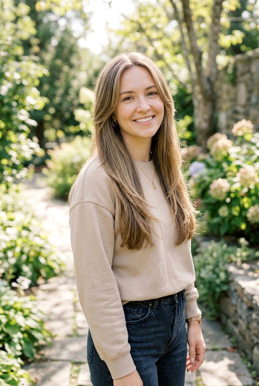 Long Soft Layers With Subtle Face Frame - 20 long hair with soft layers - 20 long hair with soft layers