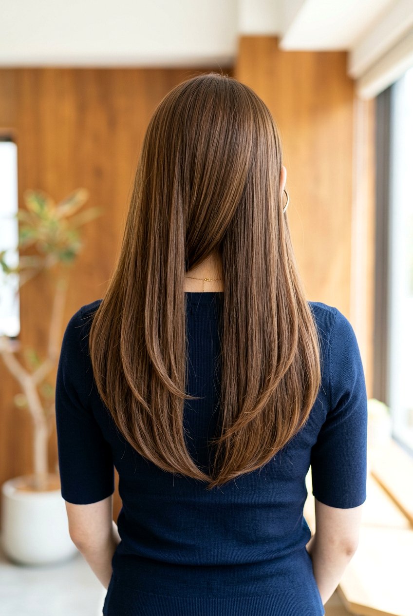 Long Soft Layers With U Shape Cut - 20 long hair with soft layers - 20 long hair with soft layers
