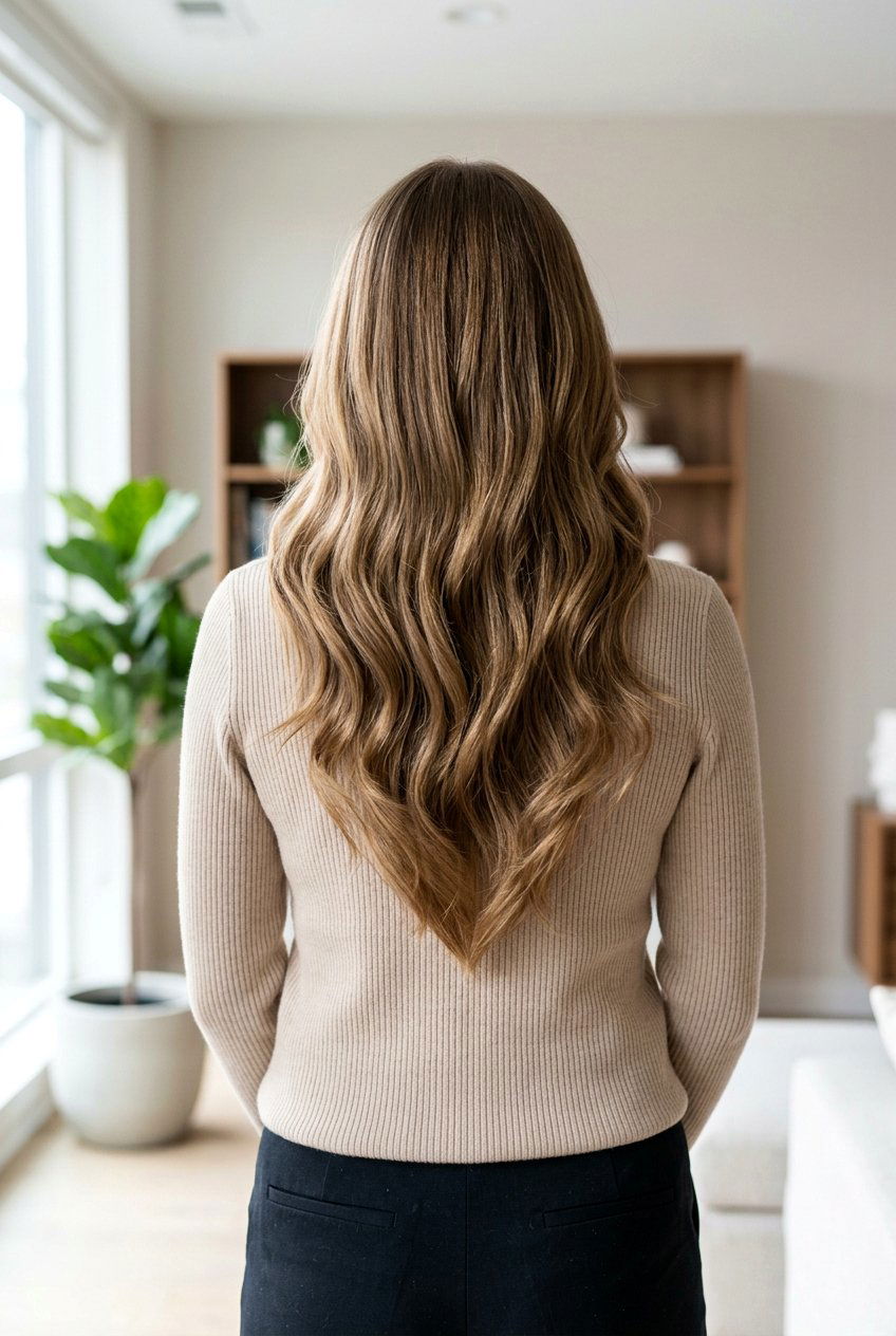 Long Soft Layers With V Shape Cut - 20 long hair with soft layers - 20 long hair with soft layers