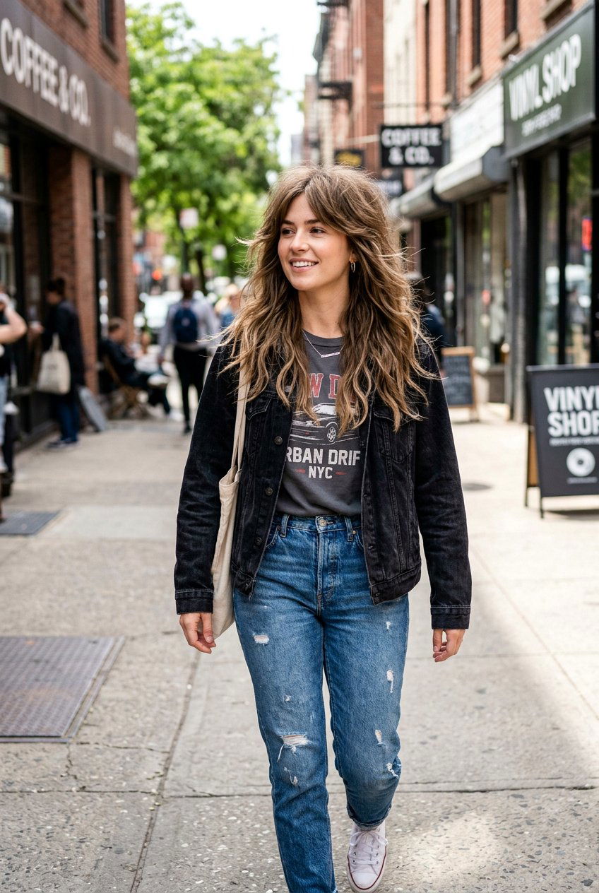 Long Soft Shaggy Layers - 20 long hair with soft layers - 20 long hair with soft layers