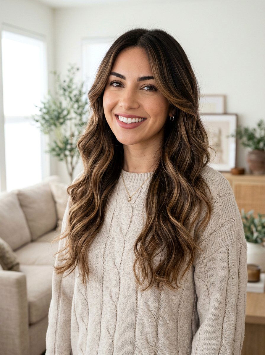 Long Soft Waves With Face Framing Layers - 20 soft wave haircut for long hair - 20 soft wave haircut for long hair