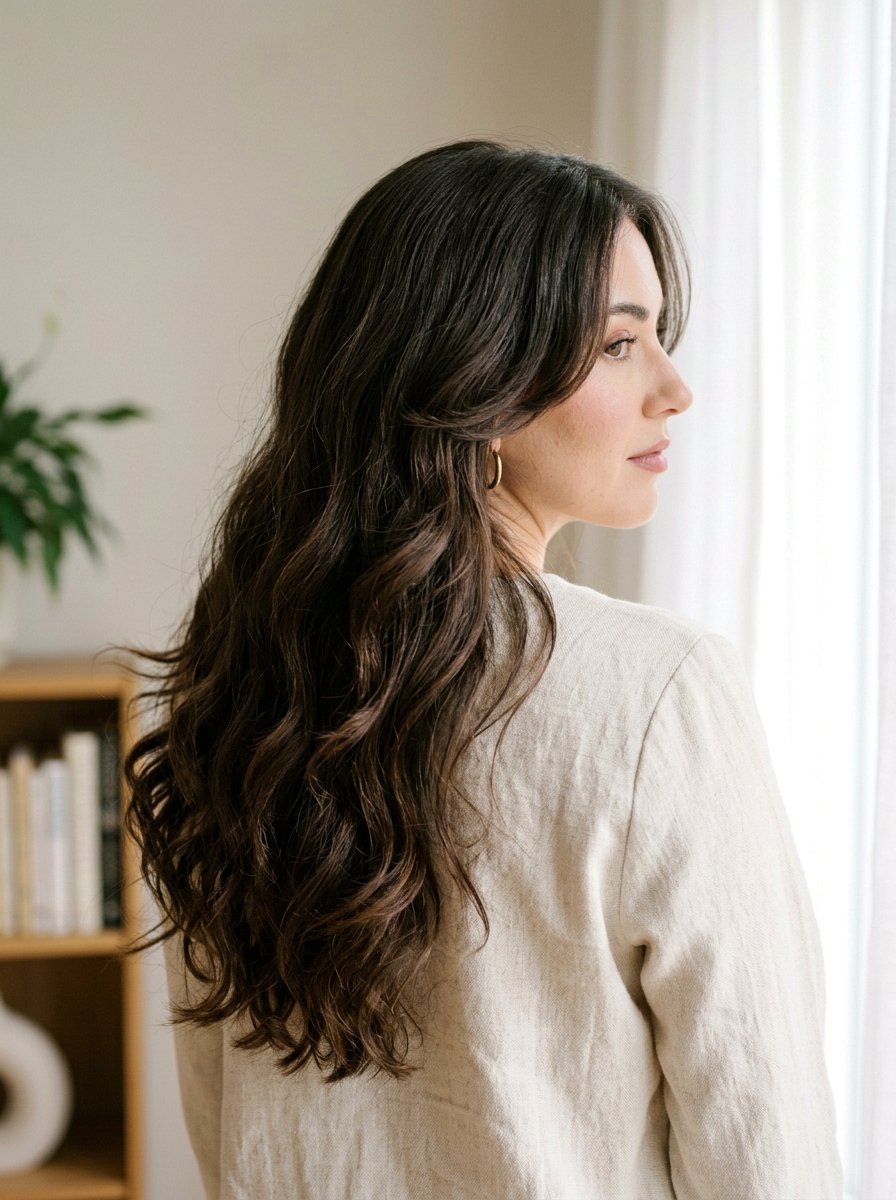 Long Soft Waves With Whisper Layers - 20 soft wave haircut for long hair - 20 soft wave haircut for long hair