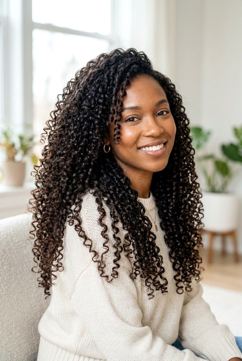 Long Spiral Curls - 20 curly hairstyles for long hair - 20 curly hairstyles for long hair