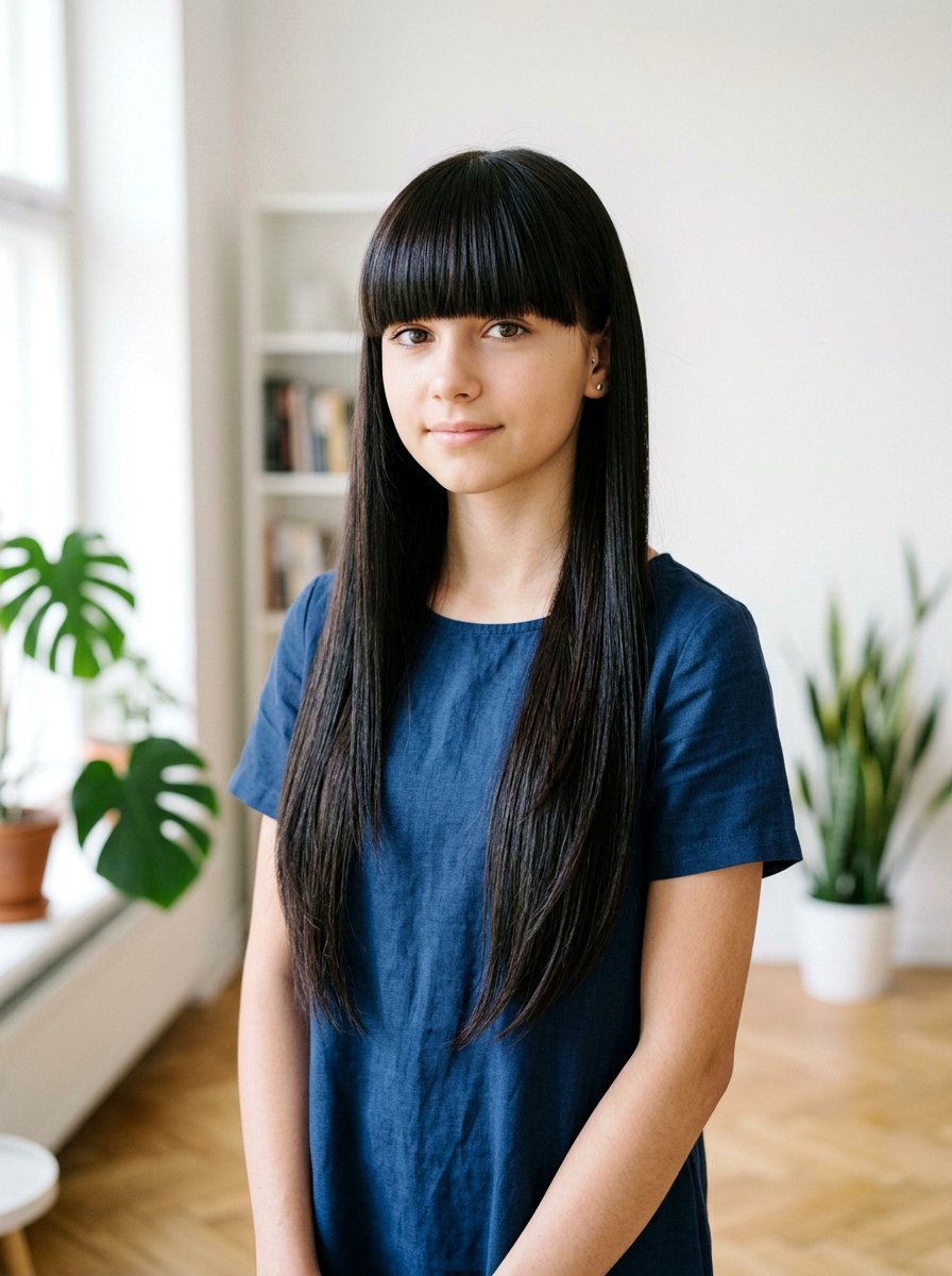 Long Straight Emo Haircut - 20 emo haircut ideas for girls - 20 emo haircut ideas for girls