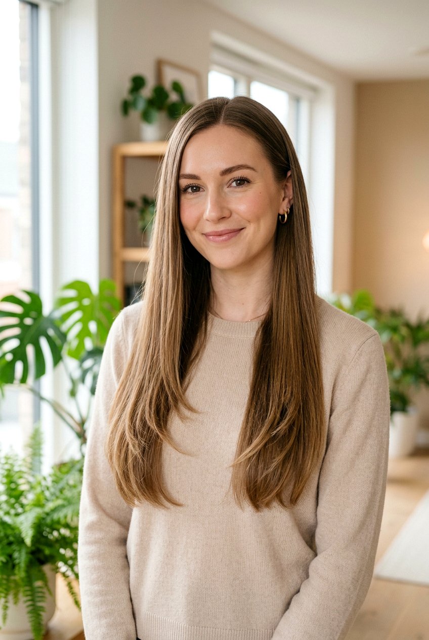 Long Straight Hair With Subtle Feathered Ends - 20 long straight haircut for fine hair - 20 long straight haircut for fine hair