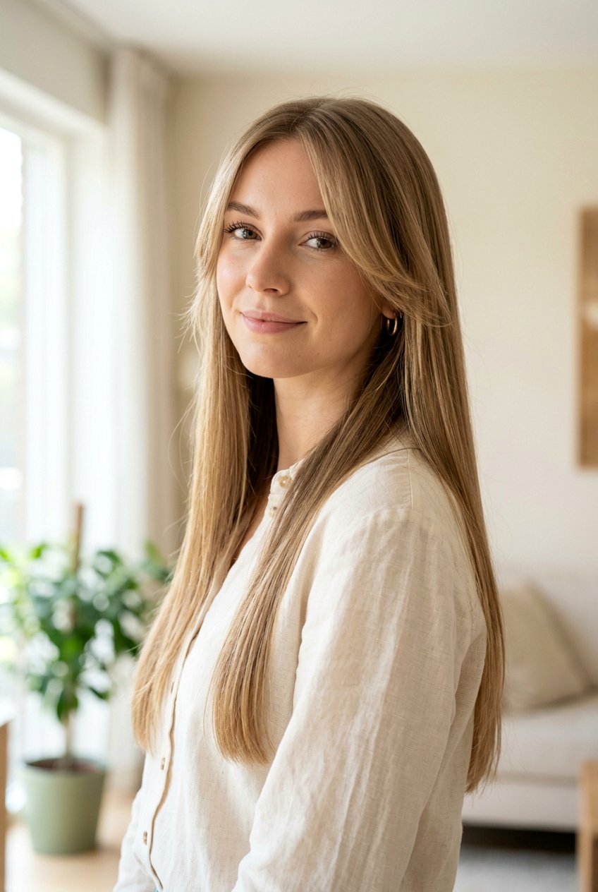 Long Straight Hair With Wispy Face Framing Layers - 20 long straight haircut with face framing layers - 20 long straight haircut with face framing layers