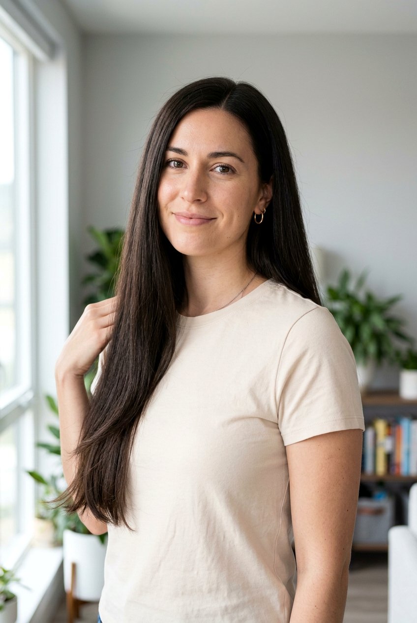 Long Straight Haircut With Minimal Layers For Thick Hair - 20 long straight haircut for thick hair - 20 long straight haircut for thick hair