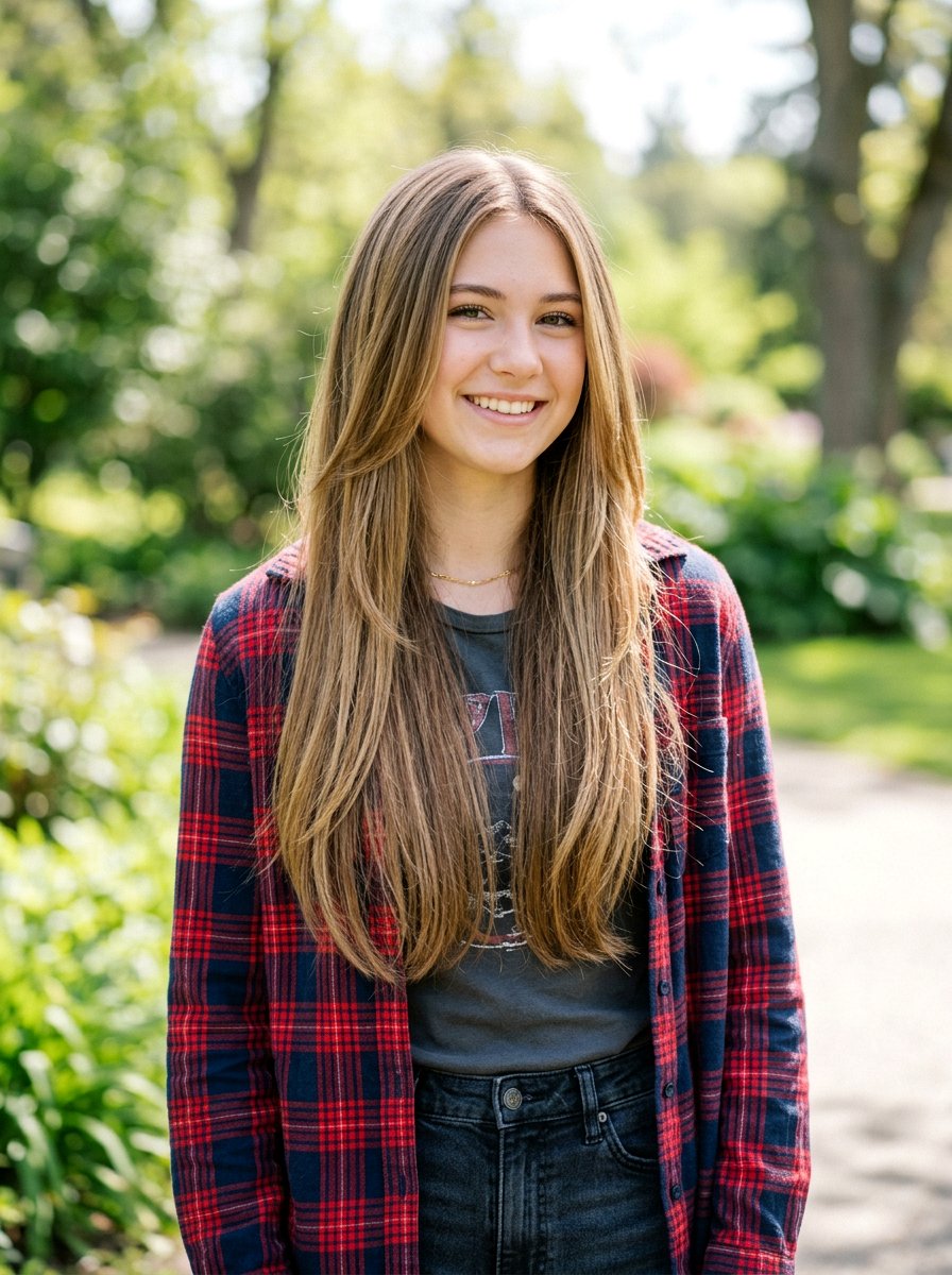 Long Straight Layers For Thick Hair - 20 teen girls long straight layers haircut - 20 teen girls long straight layers haircut