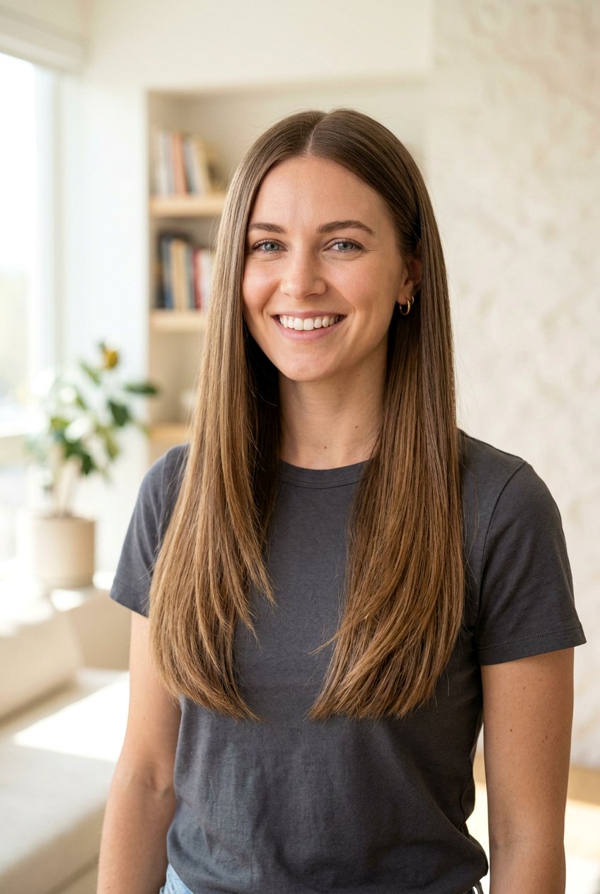 Long Straight Shag With Minimal Layers - 20 long shag for straight hair women - 20 long shag for straight hair women