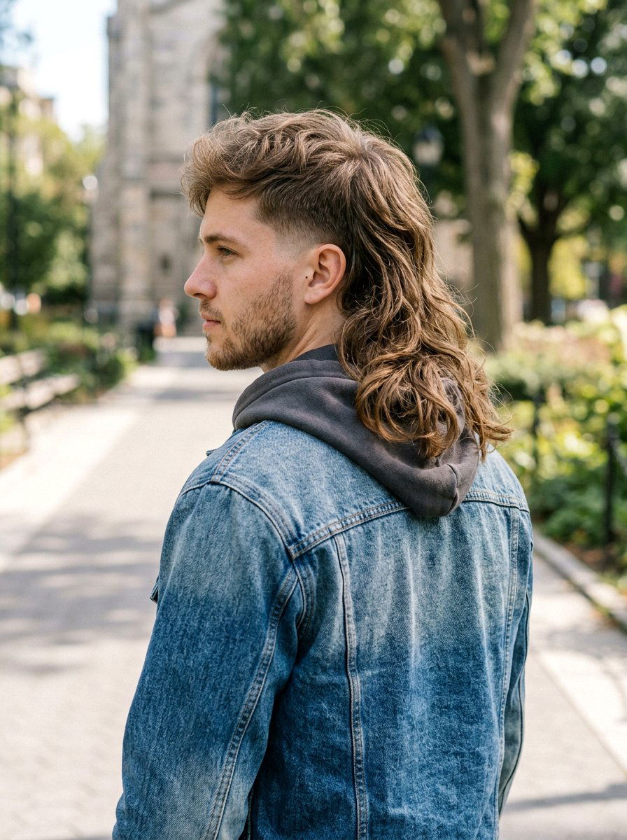 Long Taper Mullet Men - 20 taper mullet haircut men - 20 taper mullet haircut men