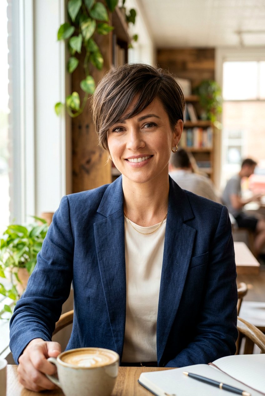 Long Tapered Pixie Haircut With Long Bangs - 20 long tapered pixie haircut - 20 long tapered pixie haircut