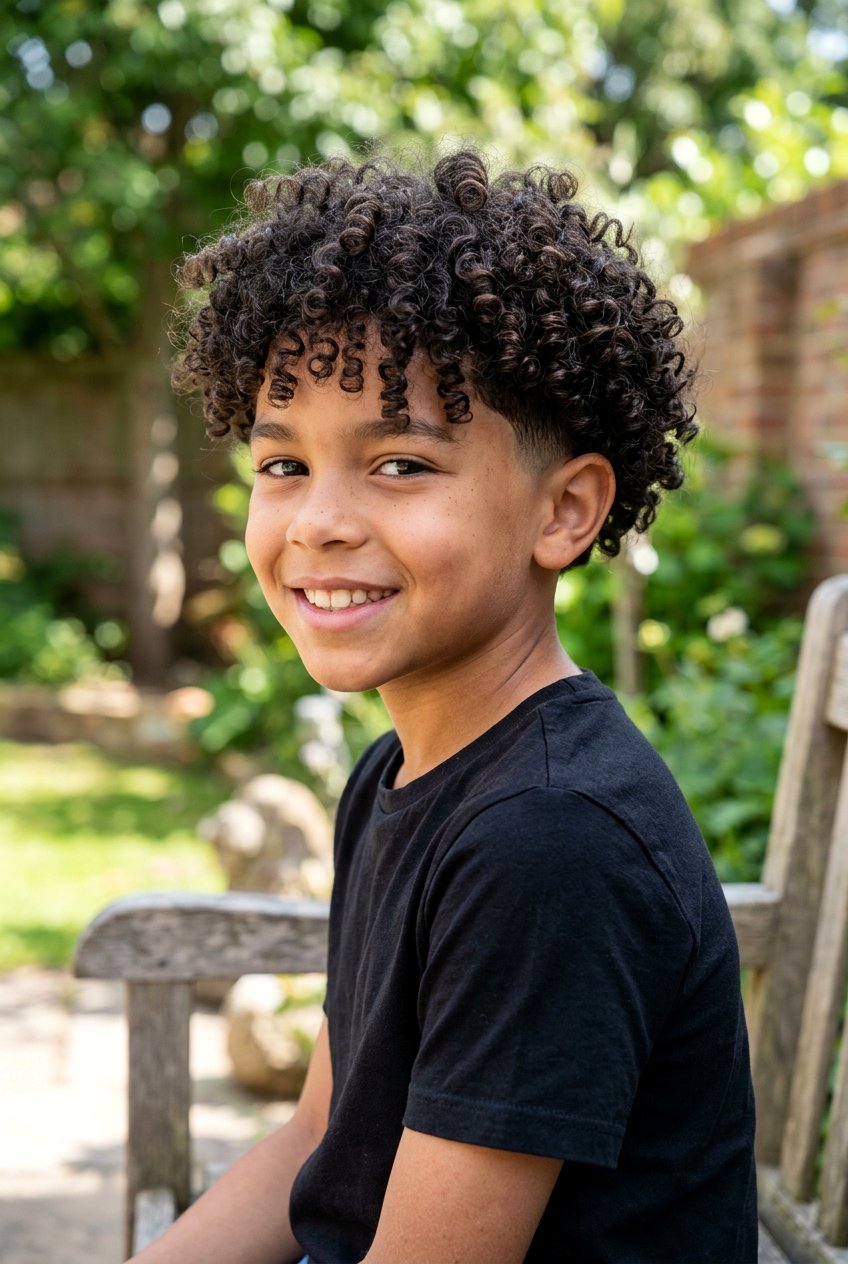 Long Top Taper Curly Hair - 20 mixed boys taper curly haircut - 20 mixed boys taper curly haircut