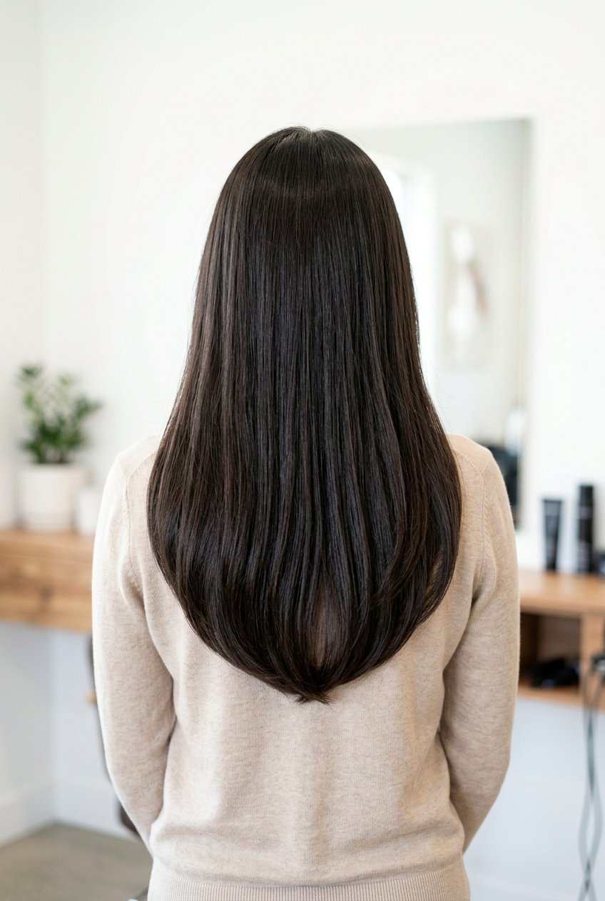 Long U Cut Haircut - 20 long hairstyles for fine hair - 20 long hairstyles for fine hair