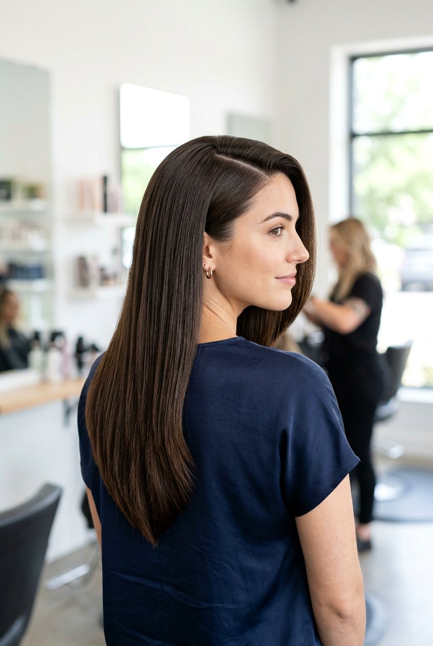 20 Chic Long Haircut With Deep Side Part Ideas to Try Now