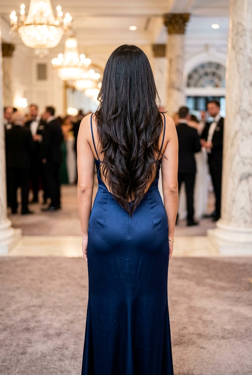 Long V Cut Layers - 20 airy layered haircut for thick hair women - 20 airy layered haircut for thick hair women