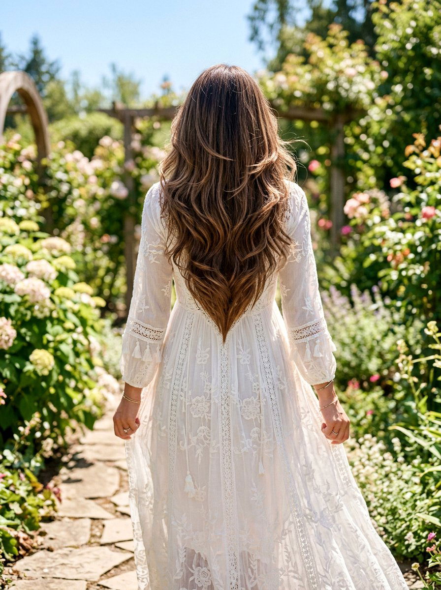 Long V Shaped Layered Haircut - 20 cute layered haircut ideas for women - 20 cute layered haircut ideas for women