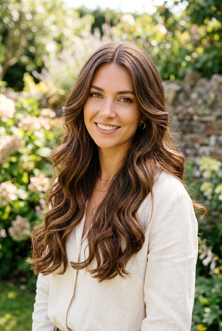 Long Wavy Hair With Layers - 20 haircuts for heart shaped face - 20 haircuts for heart shaped face