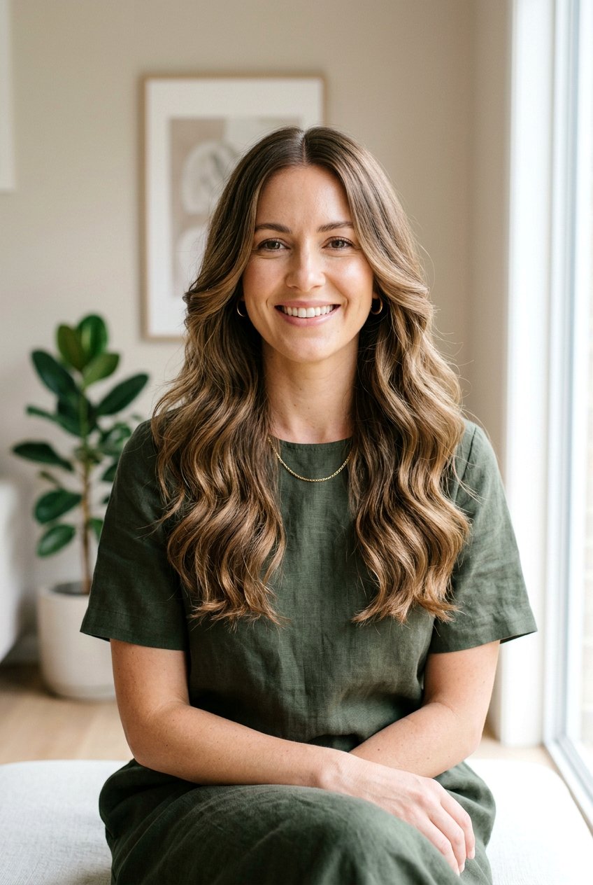 Long Wavy Haircut With Layers And Middle Part - 20 long haircut for naturally wavy hair - 20 long haircut for naturally wavy hair