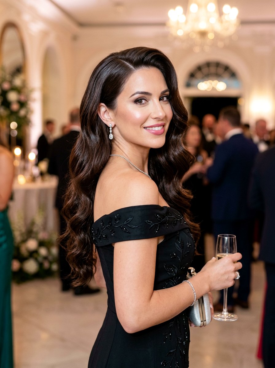 Long Wavy Haircut With S Shaped Waves - 20 romantic wavy haircut for long hair - 20 romantic wavy haircut for long hair