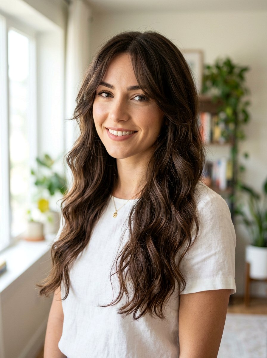 Long Wavy Haircut With Soft Layers Around The Face - 20 soft wave haircut for long hair - 20 soft wave haircut for long hair