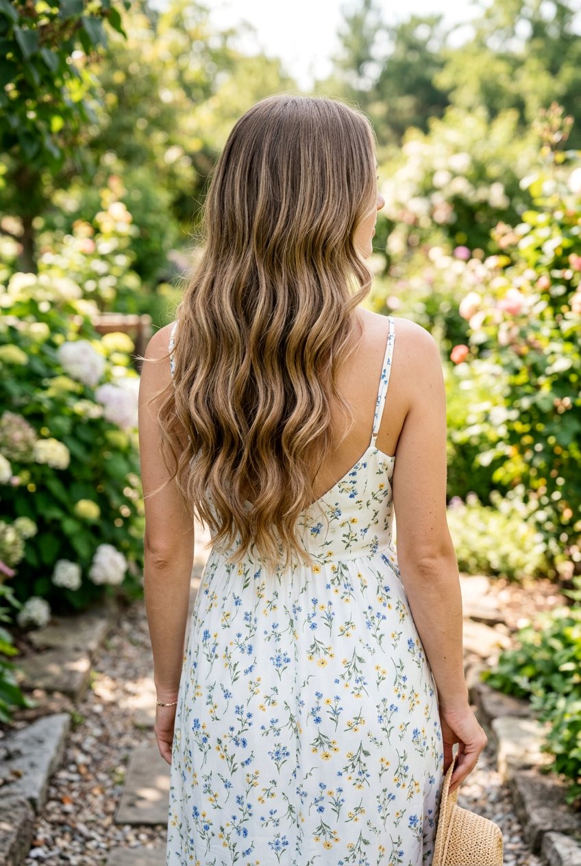 Long Wavy Haircut With U Shape Back - 20 long haircut for naturally wavy hair - 20 long haircut for naturally wavy hair