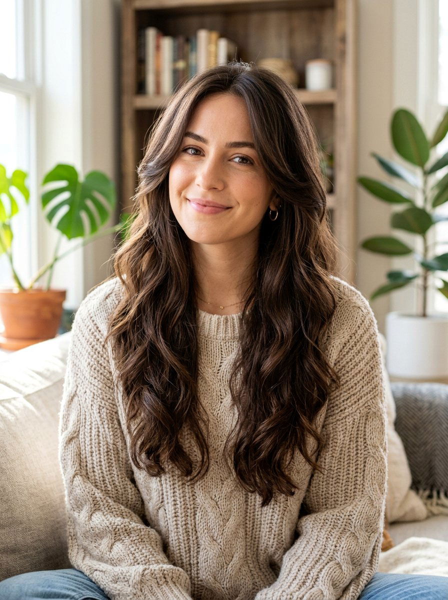 Long Wavy Layers - 20 wavy hairstyle ideas for women - 20 wavy hairstyle ideas for women