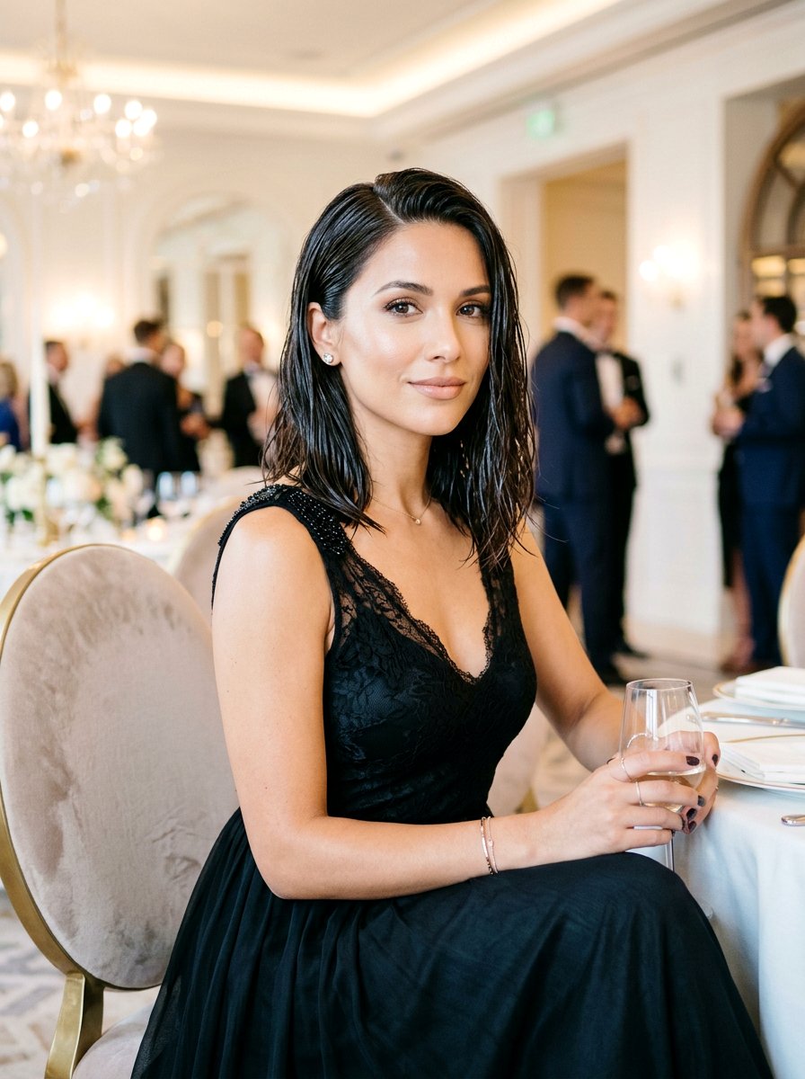 Long Wet Look Bob - 20 wet look bob hairstyle - 20 wet look bob hairstyle