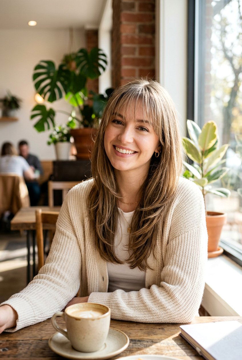 Long Wispy Bangs Haircut - 20 long hairstyle ideas for women - 20 long hairstyle ideas for women