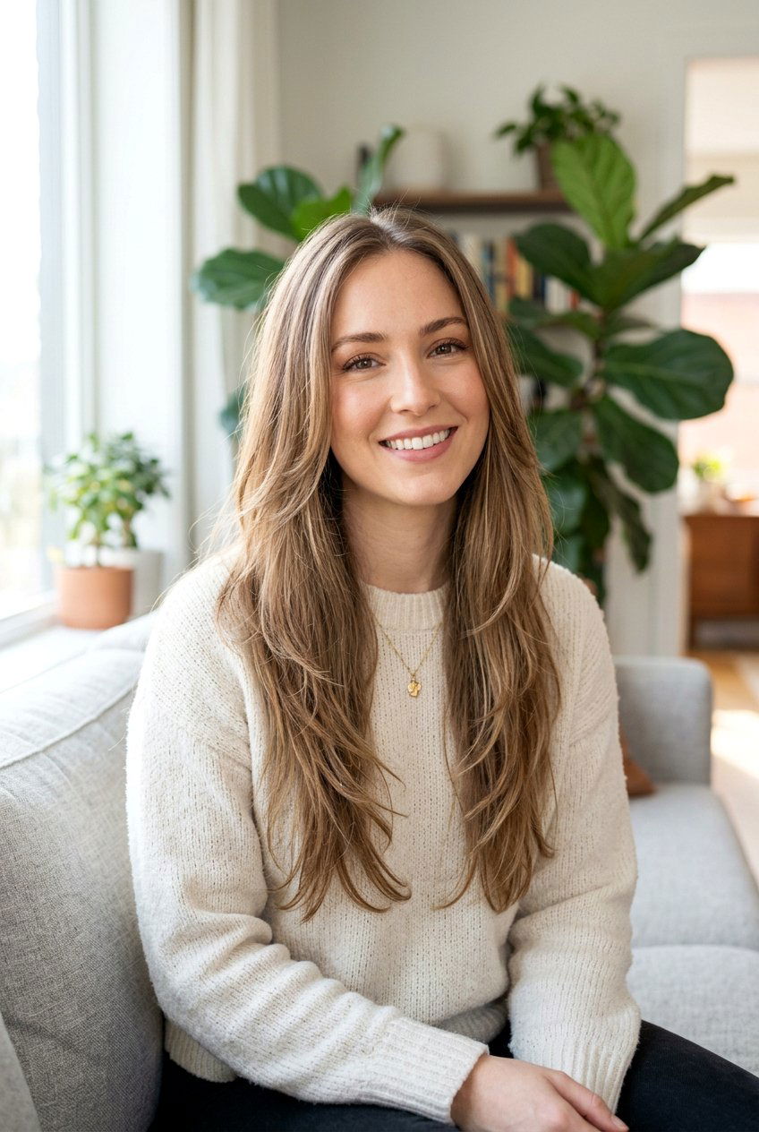 Long Wispy Layers - 20 low maintenance haircut for long thick hair - 20 low maintenance haircut for long thick hair