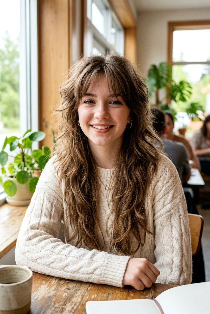 Long Wolf Cut For Teenage Girls - 20 wolf cut for teenage girls - 20 wolf cut for teenage girls