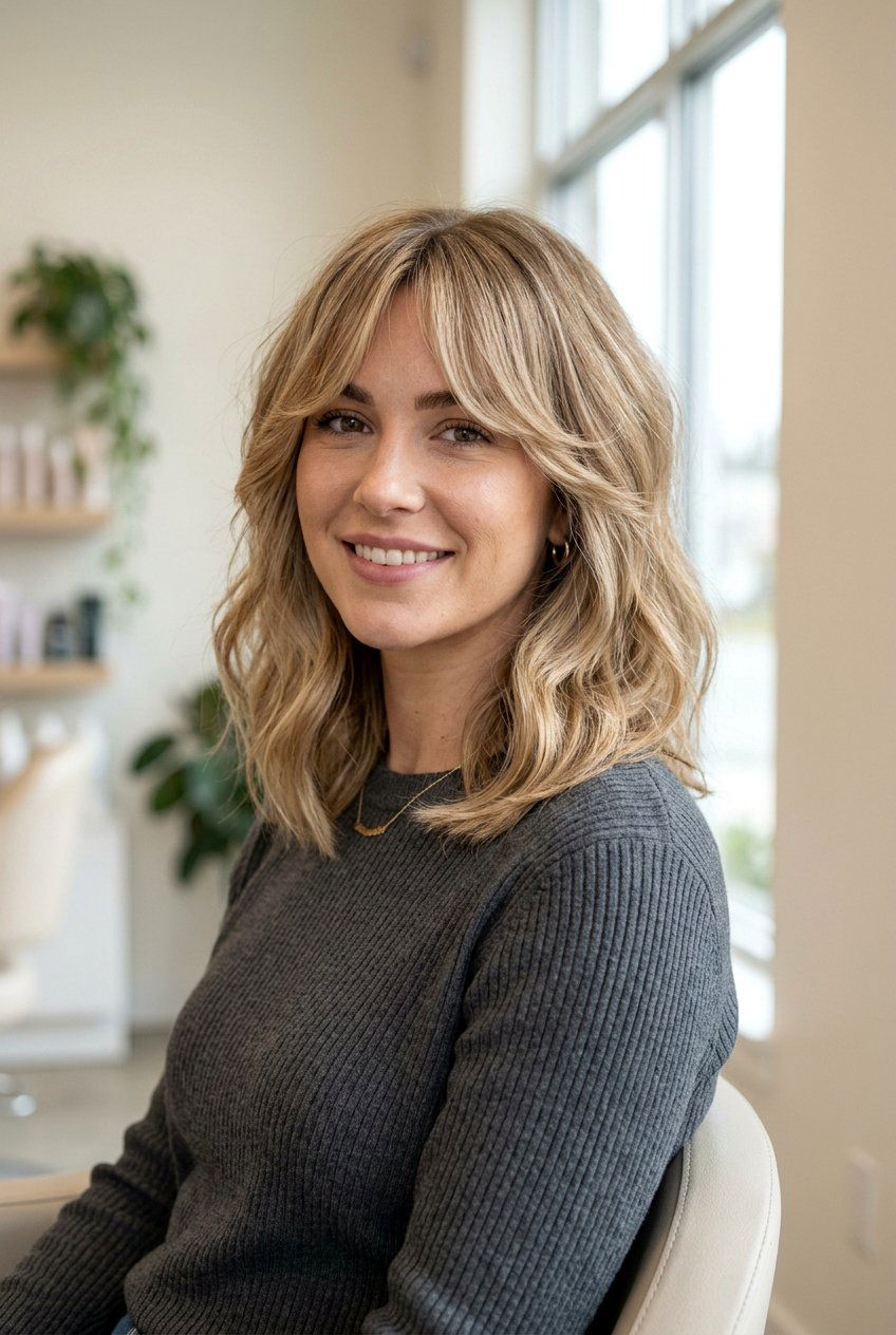 Long bob with curtain bangs thick hair - 20 hairstyles for thick hair - 20 hairstyles for thick hair