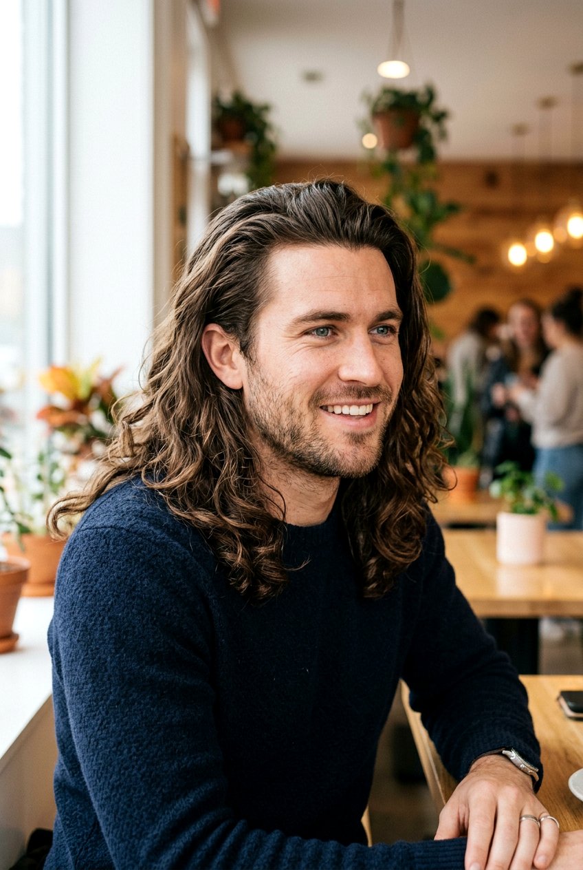 Long hair bro flow - 20 hairstyles for men with thick hair - 20 hairstyles for men with thick hair