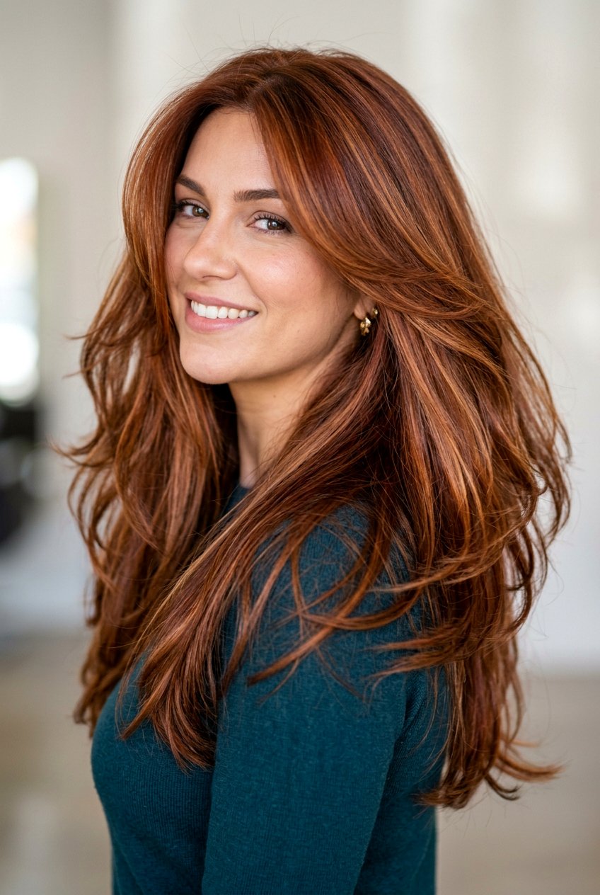 20 Stunning Deep Auburn Hair Color Ideas for a Bold Look