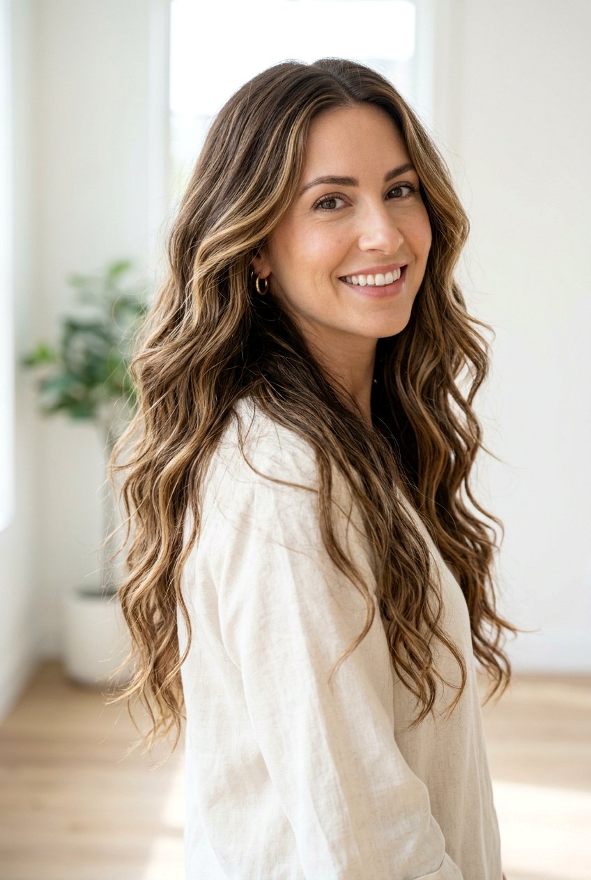 Long layered hair for wavy hair - 20 long layered hairstyles - 20 long layered hairstyles