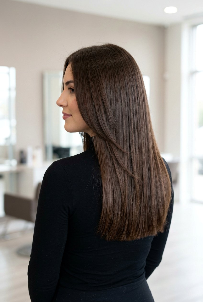 Long layered hair with blunt ends - 20 long layered hairstyles - 20 long layered hairstyles