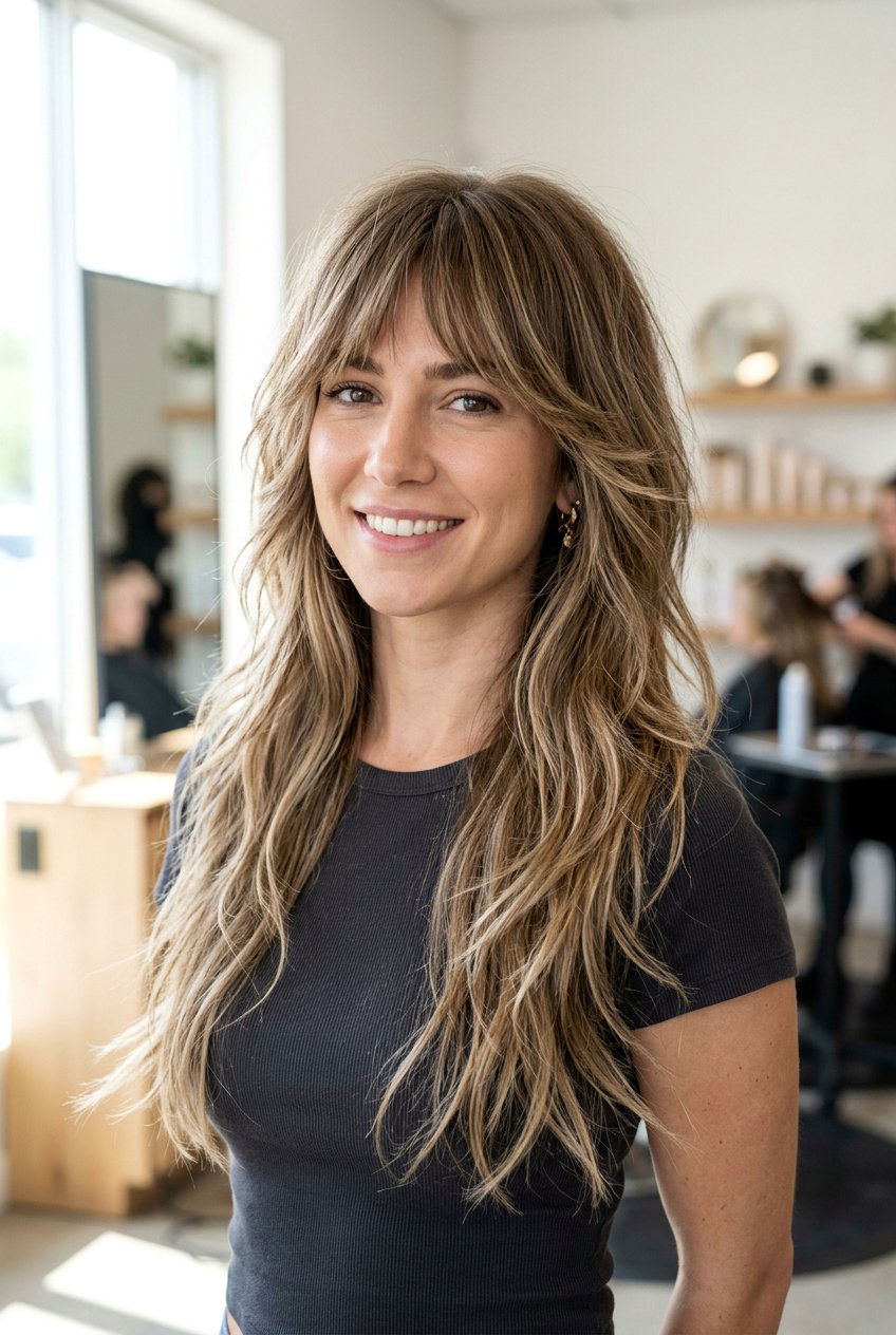 Long razor cut shag - 20 razor cut shag - 20 razor cut shag