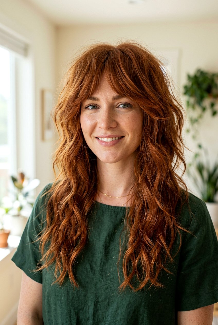 Long shag thick hair - 20 long haircuts for thick hair - 20 long haircuts for thick hair