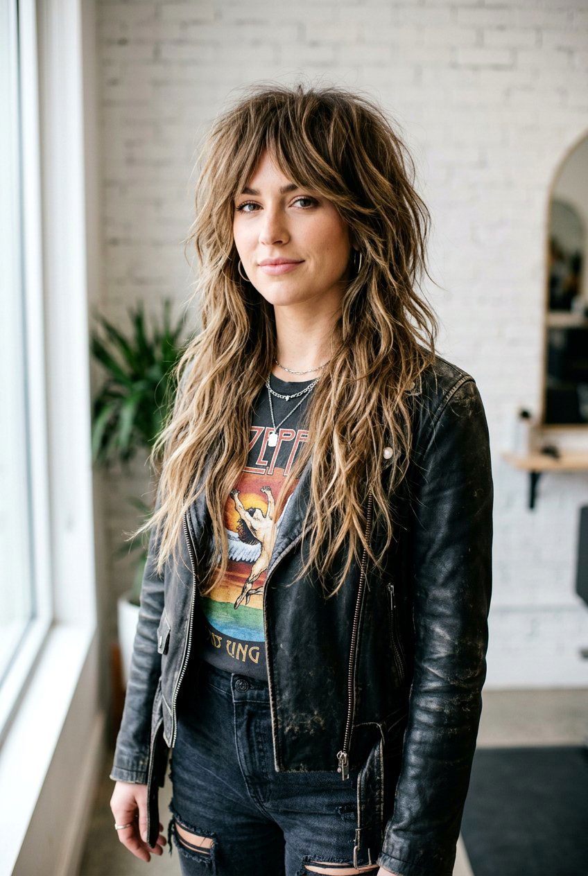 Long shag - 20 no style haircuts for women - 20 no style haircuts for women