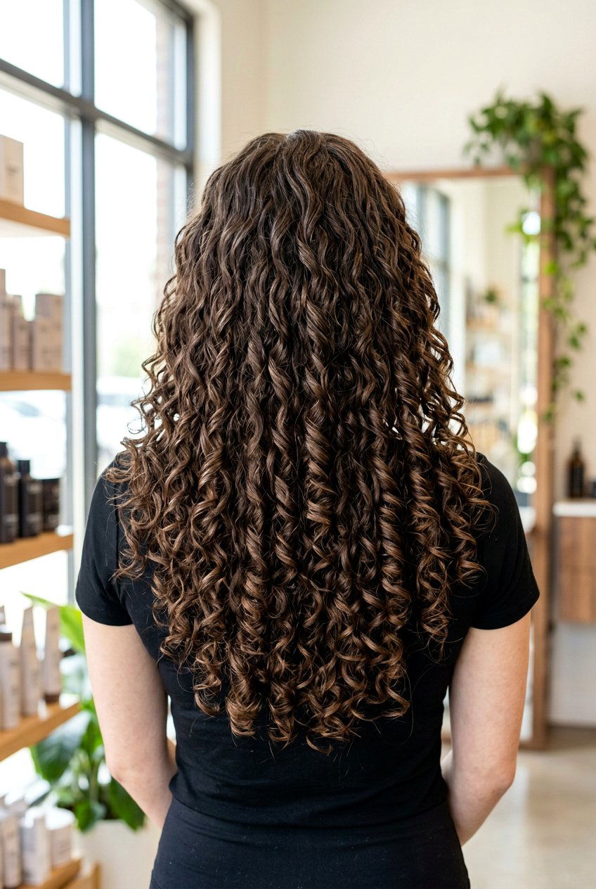 Long spiral perm - 20 spiral perm hairstyles - 20 spiral perm hairstyles