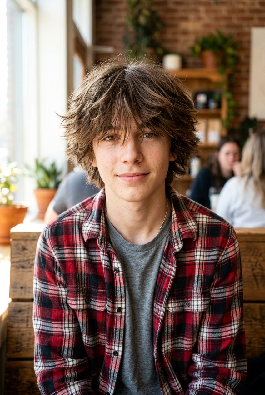 Long textured fringe - 20 textured fringe for teenage boys - 20 textured fringe for teenage boys