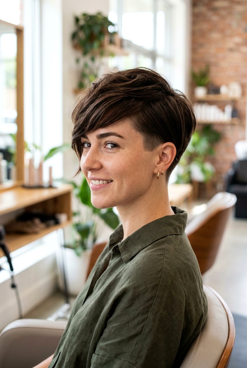 Long top undercut pixie haircut - 20 undercut pixie haircut - 20 undercut pixie haircut