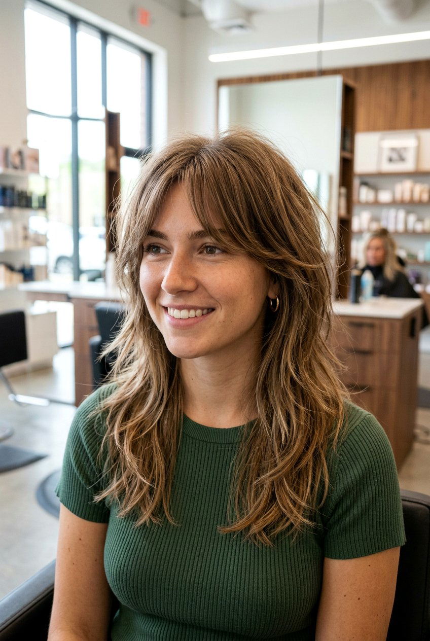 Long wolf cut for thin hair - 20 long wolf cut - 20 long wolf cut