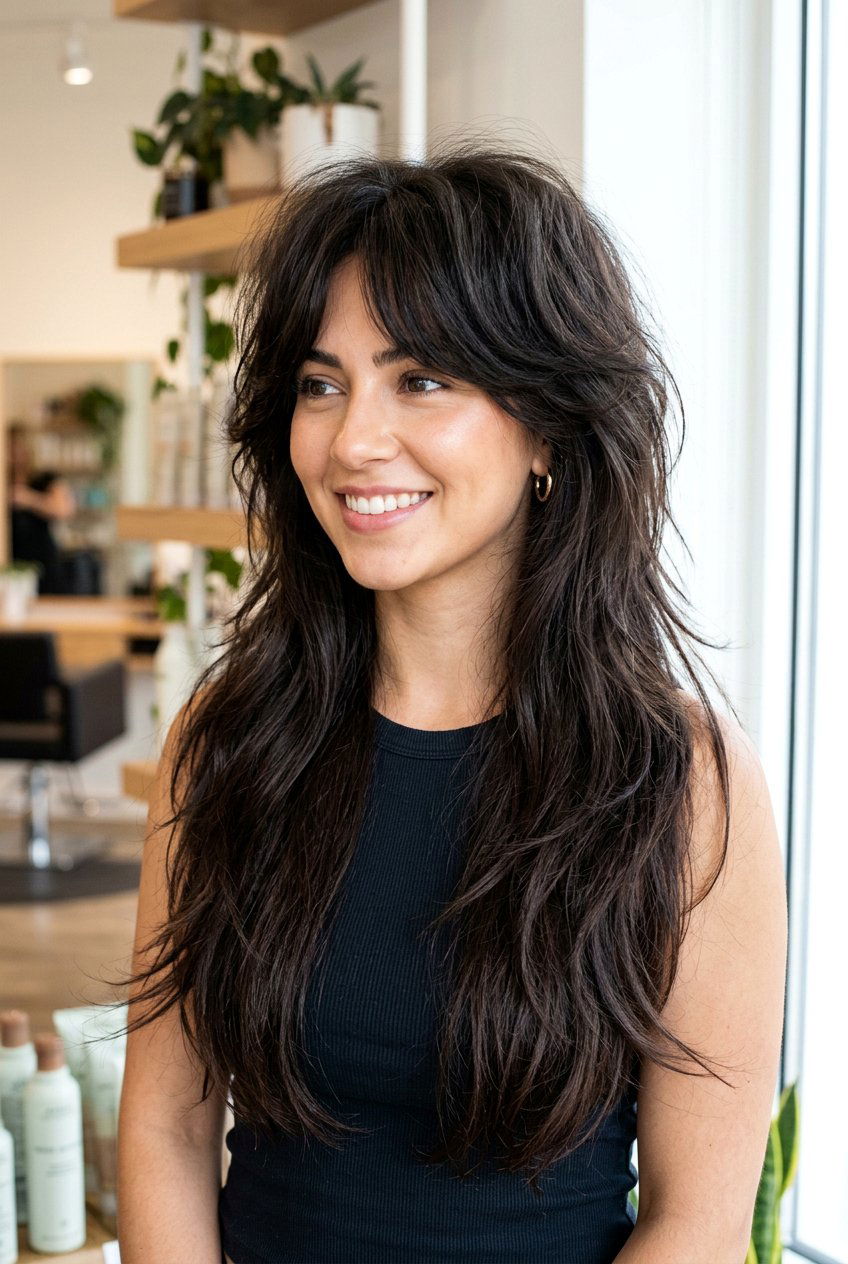 Long wolf cut thick hair - 20 long haircuts for thick hair - 20 long haircuts for thick hair