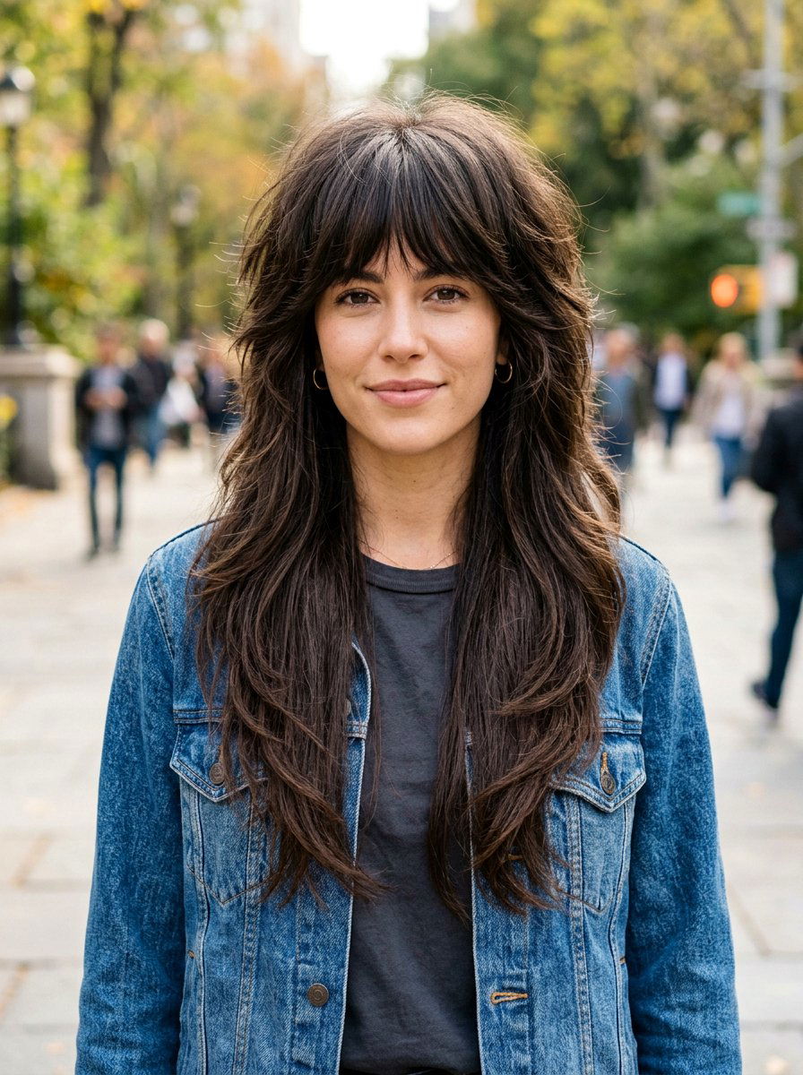 Long wolf cut thick straight hair - 20 wolf cut for thick straight hair women - 20 wolf cut for thick straight hair women