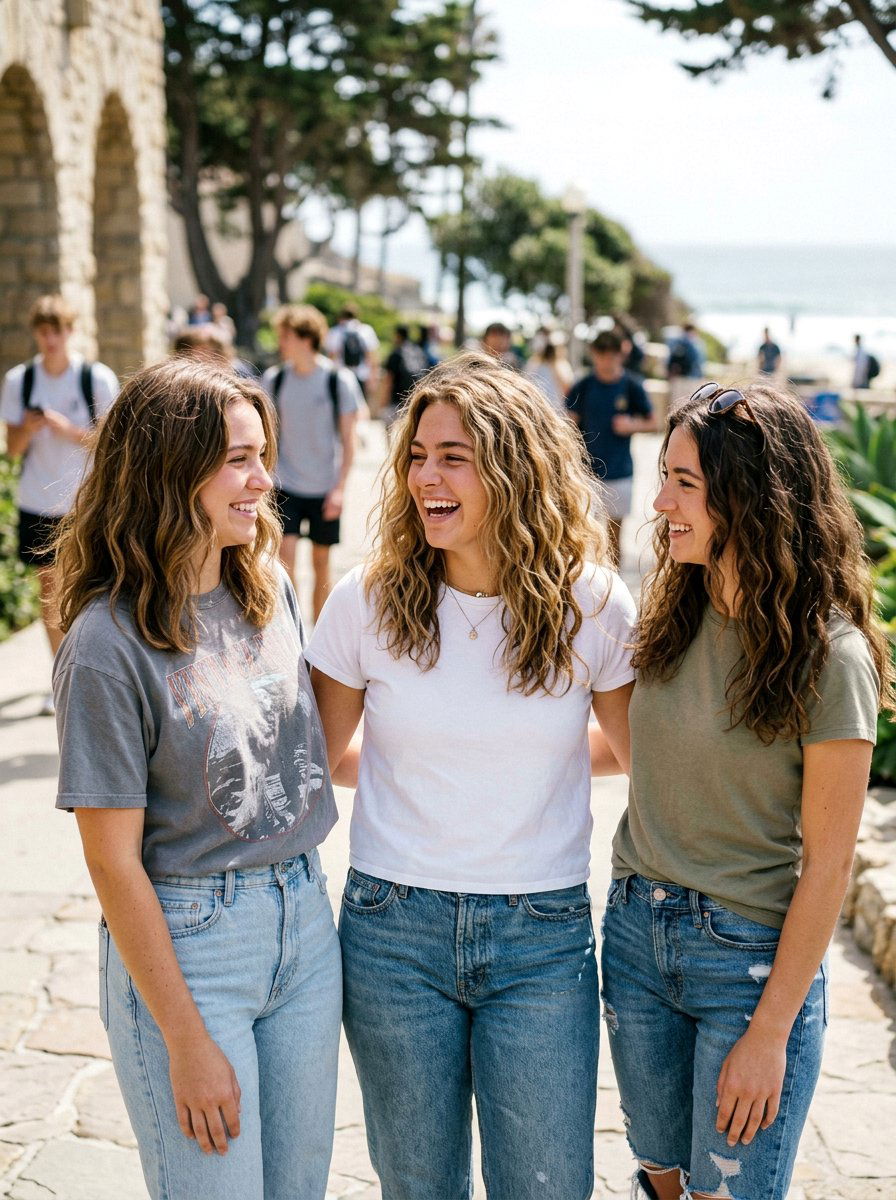 Loose Beach Waves For College Girls - 20 quick morning hairstyle for college girls - 20 quick morning hairstyle for college girls