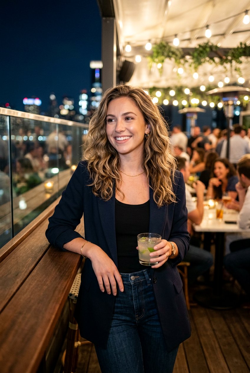 Loose Beach Waves For Night Out - 20 girls night out hairstyles - 20 girls night out hairstyles